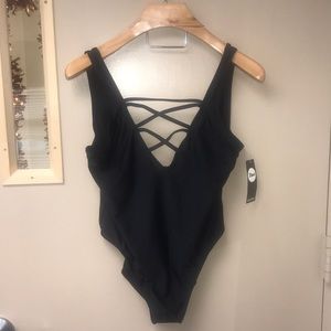 Italy Criss Cross Front Swimsuit
